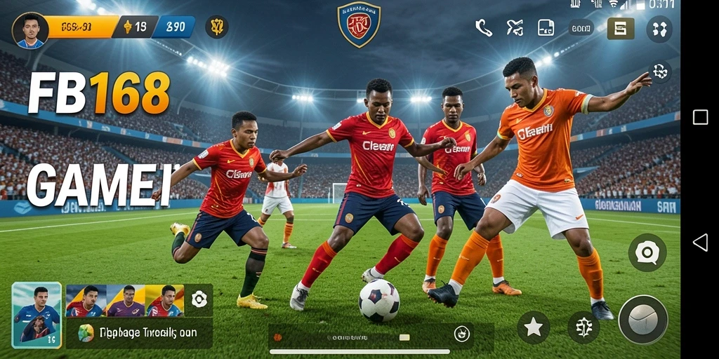 Tampilan gameplay FB168 dengan aksi olahraga yang mendebarkan.