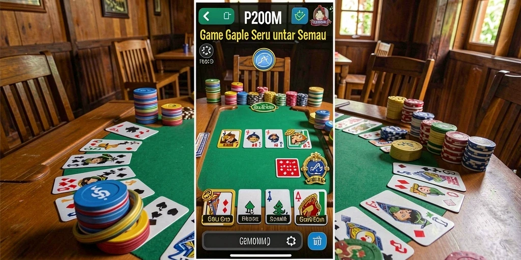 Gameplay seru P200M dengan tampilan menarik dan interaksi sosial.